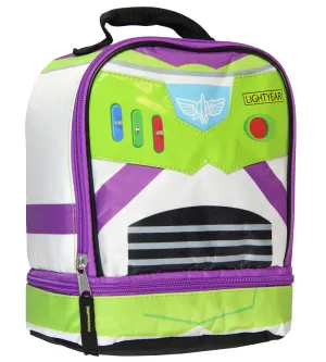 Toy Story Buzz Lightyear Dual Compartment Insulated Kids Lunch Bag Tote