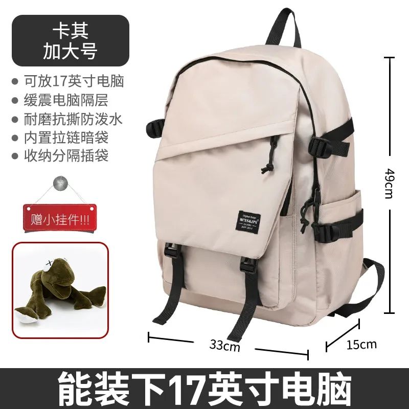 Travel Men's Simplicity All-Match Computer Women's Backpack