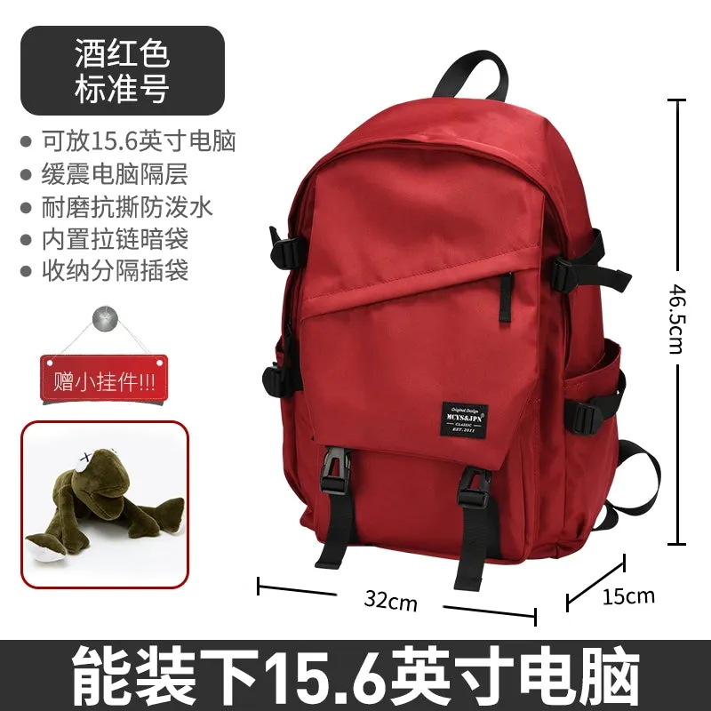 Travel Men's Simplicity All-Match Computer Women's Backpack