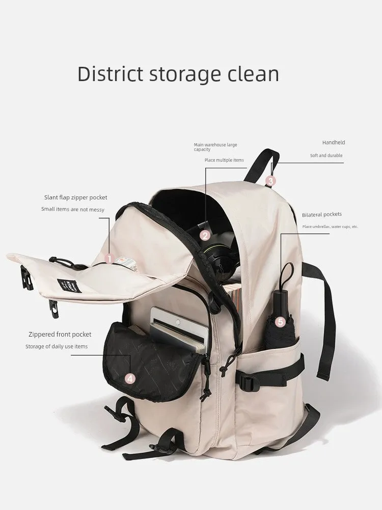 Travel Men's Simplicity All-Match Computer Women's Backpack