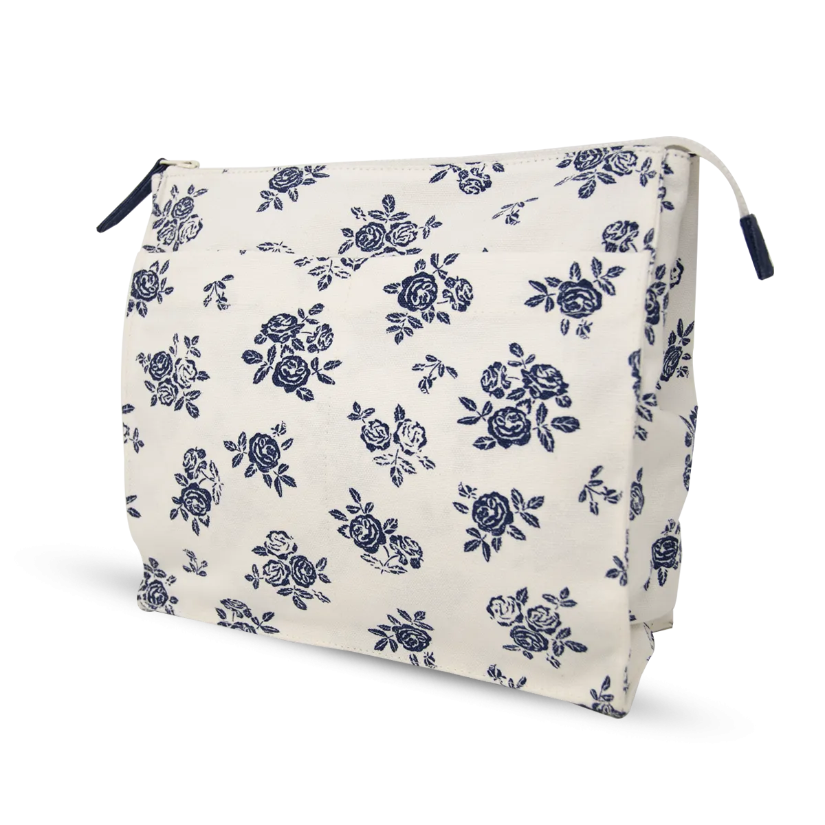 Wash Bag Tall - English Rose - Cream