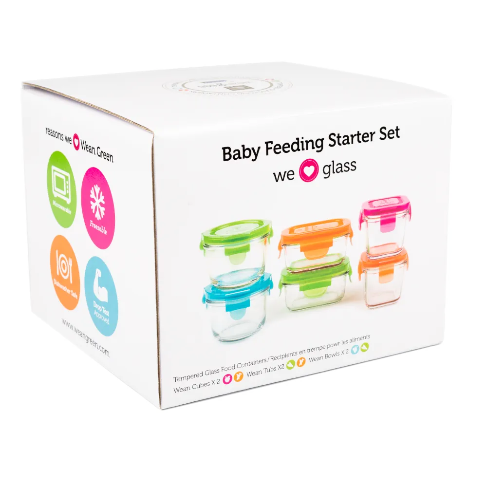 Wean Green - Baby Feeding Starter Set (6 Pieces)