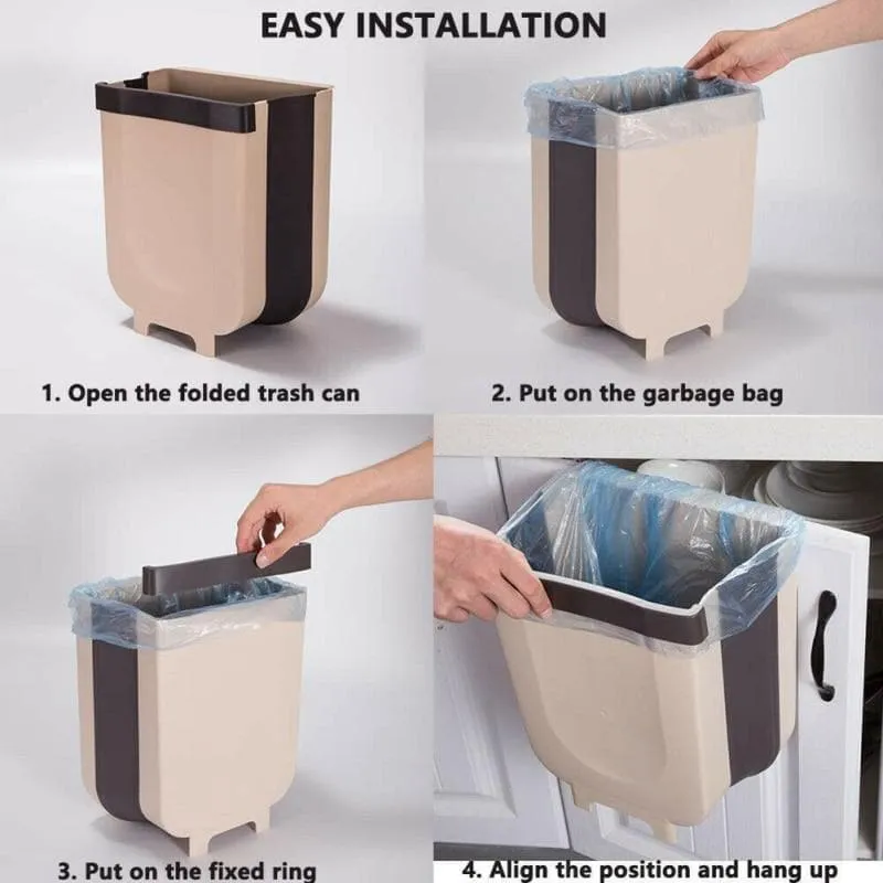 WonderKitchen™ Collapsible Hanging Waste Bins